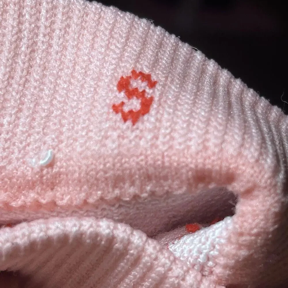Pink Socks With Hearts Compression Socks Stockings Knee‎ High Small